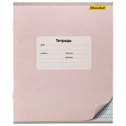 Тетрадь 12лист. част.кос.лин. Silwerhof 721480-12 A5 Монохром 5диз. мел.карт. скрепка