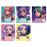 Тетрадь 18лист. линия Centrum 72046 Animal girls Аниме