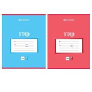 Тетрадь 24лист. клетка BRAUBERG 402808