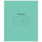 Тетрадь 24лист. МАЯК линейка Т5024Т2-1 Зеленая