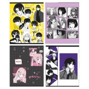 Тетрадь 48 лист. клетка Centrum 70699 Аниме, А5 на скрепке, обложка софт-тач