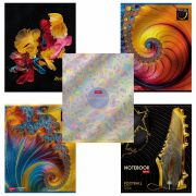 Тетрадь 48лист. клетка А5 HATBER арт. 48Т5мтлВ1_075845 скерпка, БЛЕСК ассорти