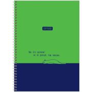 Тетрадь 100лист. А4 клетка на гребне BG 