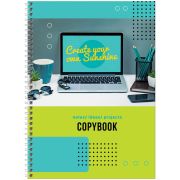 Тетрадь 100лист. А4 клетка на гребне BG 