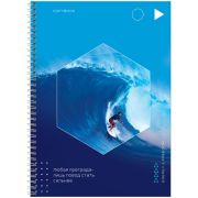 Тетрадь 160лист, А4 клетка на гребне BG ТТ4гр160_лг 11227 