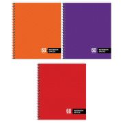 Тетрадь 60л., А5, клетка на гребне ArtSpace 