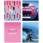 Тетрадь 60л., А5, клетка на гребне BG 