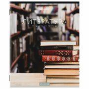 Тетрадь предметная BRAUBERG КЛАССИКА NEW 48л., ЛИТЕРАТУРА, линия, 404244