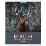 Тетрадь предметная BRAUBERG КЛАССИКА ХХI, 48л., БИОЛОГИЯ, клетка, 403943