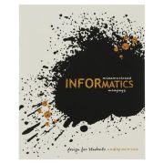 Тетрадь предметная СИЯНИЕ 40л., обложка картон, блестки, ИНФОРМАТИКА, клетка, С7085-08