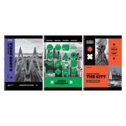 Тетрадь 80лист. А4 клетка на гребне BG 