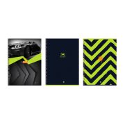 Тетрадь 96лист. А4 клетка на гребне BG 