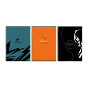 Тетрадь 96лист. А4 клетка на гребне BG 