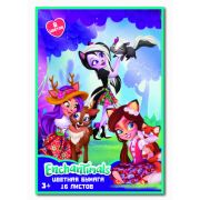 Бумага цветная Centrum 88684 Enchantimals 16 листов, 8 цветов