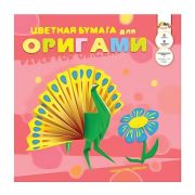 Бумага цветная КТС-ПРО 8лист.8цв. для Оригами С32601-08 в папке