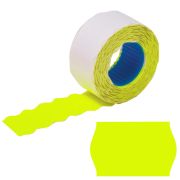 Этикетки BRAUBERG 123577 волна самоклеющиеся 26*12мм жёлтые 800шт