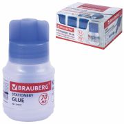 Клей BRAUBERG канцелярский арт.228407, 70 мл, с кисточкой