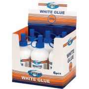 Клей Centrum 89400 белый ПВА канцелярский, 250 грамм