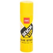 Клей-карандаш Deli Stick UP EA20210 20гр корп.желтый прозрачный дисплей картонный усиленный